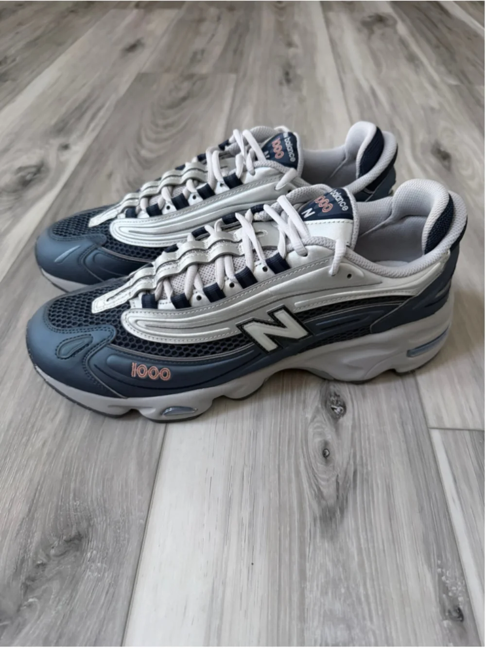 New Balance 1000 M1000P Vintage Indigo Silver Men 11.5 Women 13 Y2K Sneakers